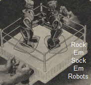 Rock Em Sock Em Robots sold in 1971 From the 1970s