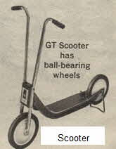 Little Boys and Girls Scooter sold in 1971 From the 1970s