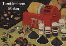 Tumblestone Making Kit sold in 1971 From the 1970s