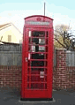 British Red Telephone Box Public Domain Photo