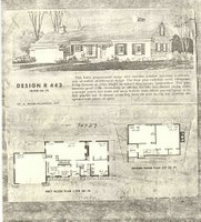 Plans From A 1960's House