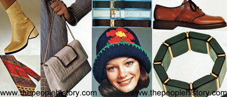 Fashion Accessories Examples From 1973  