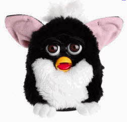 The Popular electronic Furby robotic toy From The 1990s