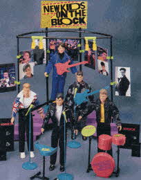 New Kids On The Block Play Figures From The 1990s