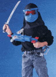 GI Joe Snake Eyes Battle Gear Set From The 1990s