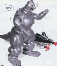 Mech-Godzilla and Fighting Ship From The 1990s