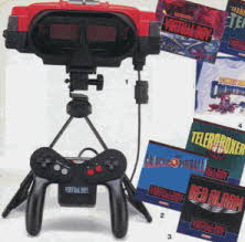 Virtual Boy Gaming Console From The 1990s