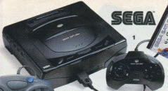 Sega Saturn CD Game System From The 1990s