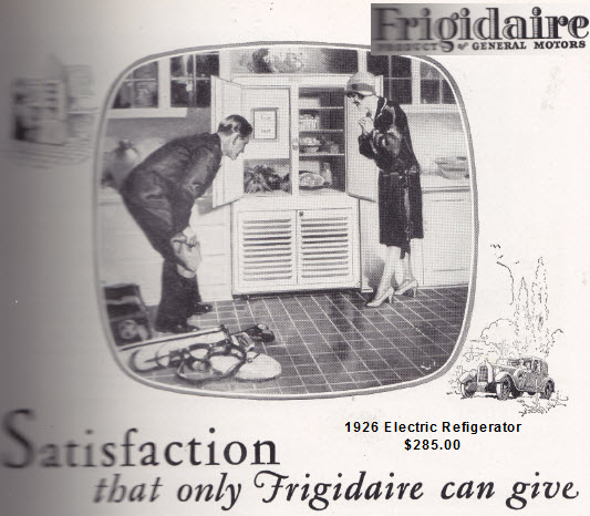 1925 Frigidaire Electric Refrigerator