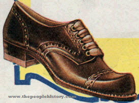 High Toe Men's Shoe 1921