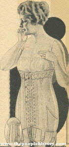 Low Bust Corsets 1921