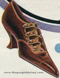 Multiple Strap Brown Shoe 1921