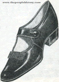 Rubber Heel Bow Shoe 1921