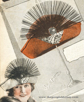 Bicorn Brim Hat 1922