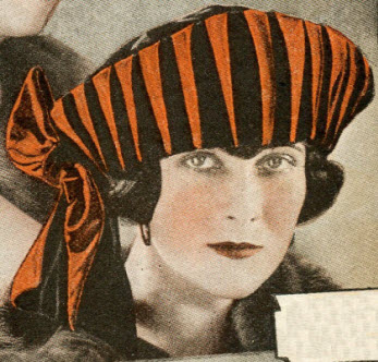 Tricorn Striped Hat 1922