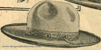 The Boss Sombrero Work Hat 1923