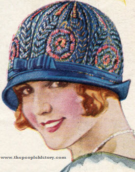Embroidered Hat 1924