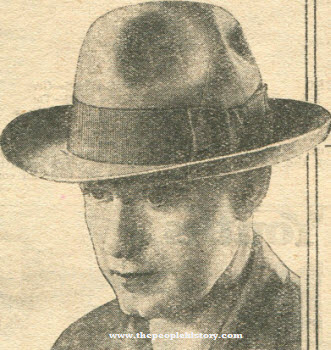 Pan Tourist Hat 1924