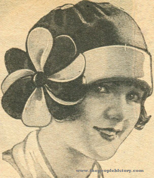 Rosette Hat 1925