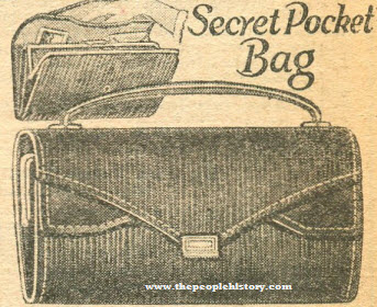 Secret Pocket Bag 1925