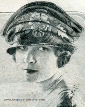 Fashionable Matron Hat 1926