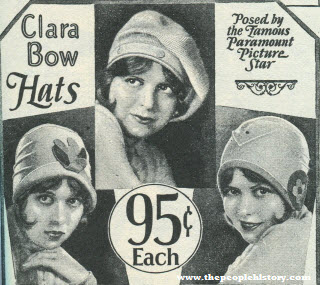 Clara Bow Hats 1927