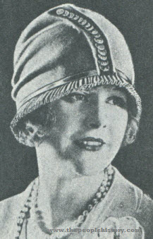 Ribbon Trimmed Hat 1927