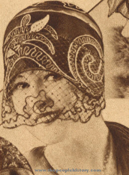 Lace Veil Hat 1928