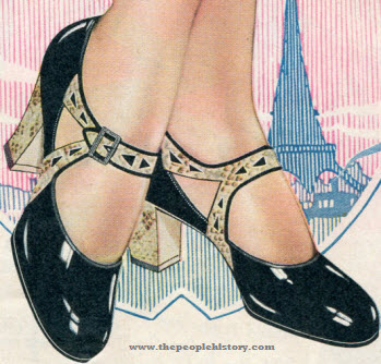 Buckle Strap Shoe 1929