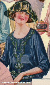 Silk Crepe Blouse 1921