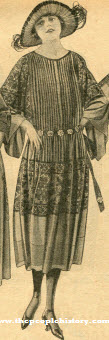 Spanish Lace Dress 1922