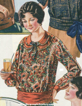 Paisley Silk Shirt 1923