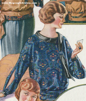 Silk Crepe de Chine Shirt 1923