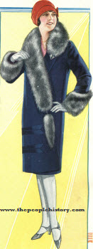 Wool Broadcloth Coat 1928