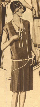 Clever Lines Dress 1929