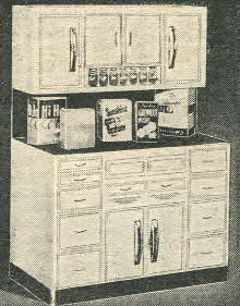 Kitchen Cabinet From The 1950s