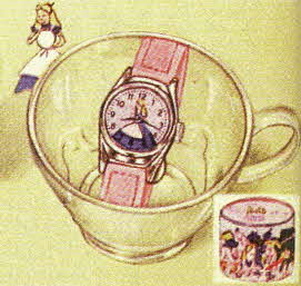 Alice in Wonderland Watch From The 1950s