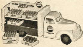 Vintage 1950s Pepsi Cola Truck