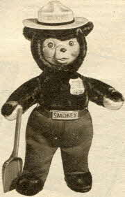 Smokey Bear From The 1950s