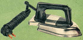 Chrome-Plate Electric Play Iron From The 1950s