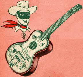 Lone Ranger Guitar From The 1950s