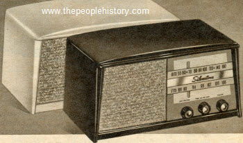 1956 Silvertone AM-FM Radio