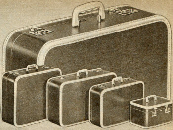 JC Higgins Luggage 1952