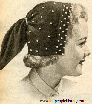 Ponytail Helmet 1955