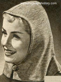 Reversible Wool Jersey Hood 1955
