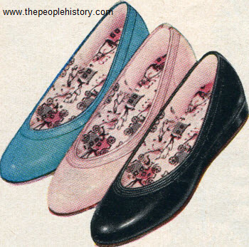 Ballerina Flats 1956