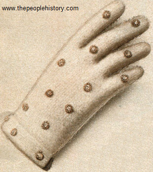 Fluffy Knit Glove 1956