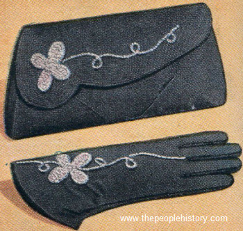 Bag and Glove Set 1957