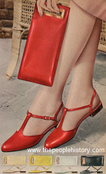Leather Shoe and Bag Pair 1959