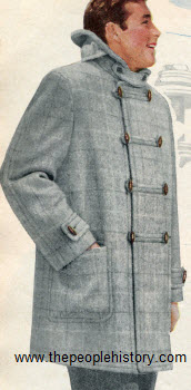 Toggle Front Coat 1956